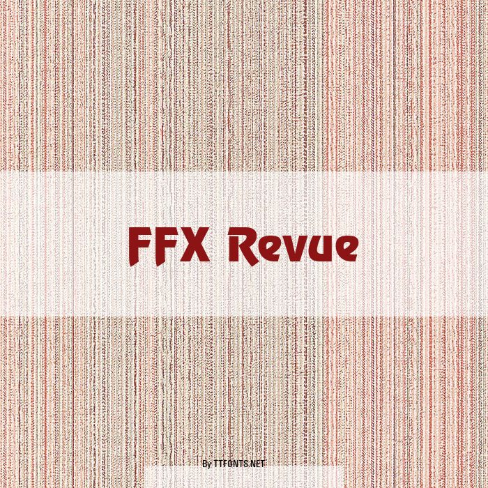 FFX Revue example